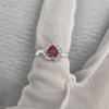 Image Anillo Corazón Fucsia