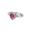 Image Anillo Corazón Fucsia