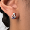 Aretes Amatista Eterna