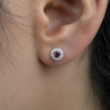 Aretes Ruby Intenso