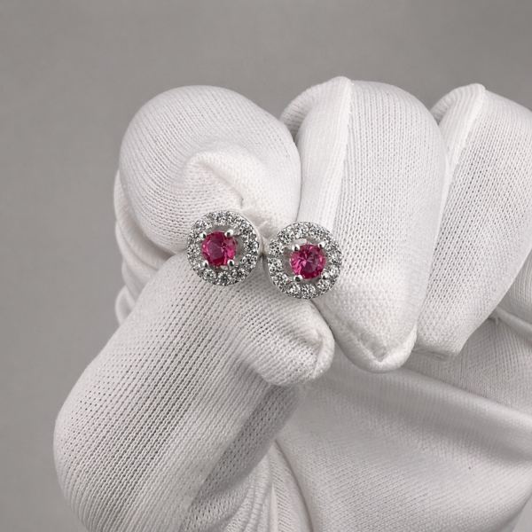 Imagen 1018364 Aretes Brillo Fucsia