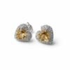 Aretes Corazón Dorado