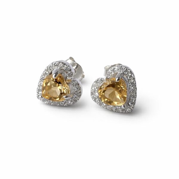Aretes Corazón Dorado