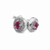 Imagen 1018804 Aretes Brillo Fucsia