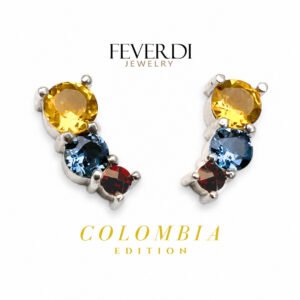 Aretes Fiesta Tricolor