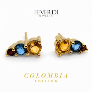 Aretes Pasión de Oro