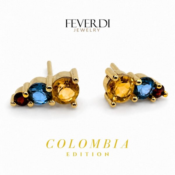 Aretes Pasión de Oro