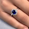 57 Anillo Zafiro Queen
