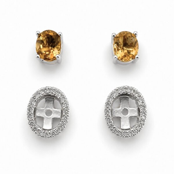 75 Aretes Gemas de Sol